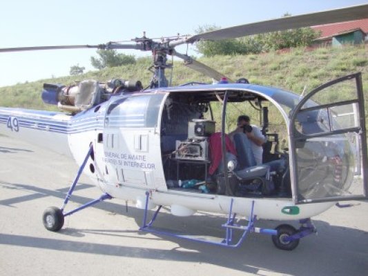 Traficul de pe litoral, supravegheat din elicopter